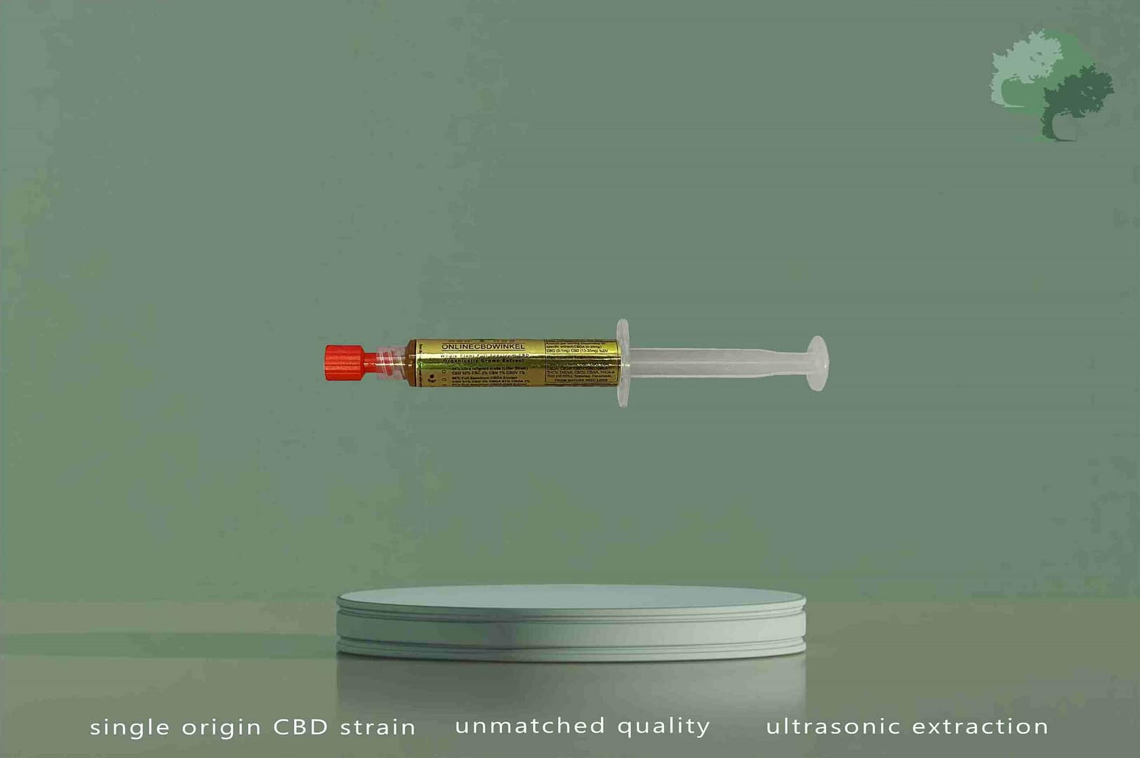 ONLINECBDWINKEL Ultrasone CBD puur extract