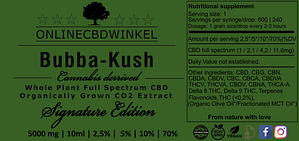 Bubba Kush Edition