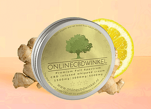 CBD Crème onlineCBDwinkel kurkuma-gember-citroen