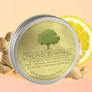 CBD Crème onlineCBDwinkel kurkuma-gember-citroen