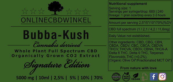 Bubba Kush Edition
