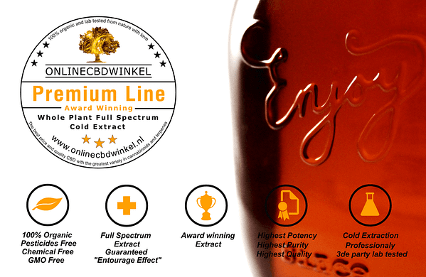 CBD Distillaat 85% - puur - gecertificeerd - Premium Swiss Quality  (Uitverkoop ivm nieuwe Ultra lijn CBD olie) - Afbeelding 3
