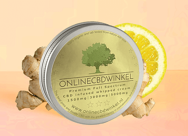 CBD Crème onlineCBDwinkel kurkuma-gember-citroen