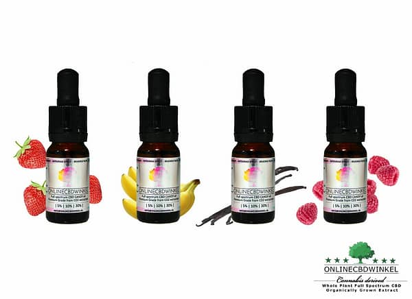 CBD Olie Full Spectrum - Candy - Premium Grade - Gecertificeerd - CO2 Extractie - MCT (kokosolie)