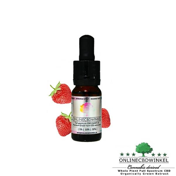 CBD Olie Full Spectrum - Candy - Premium Grade - Gecertificeerd - CO2 Extractie - MCT (kokosolie) - Afbeelding 7