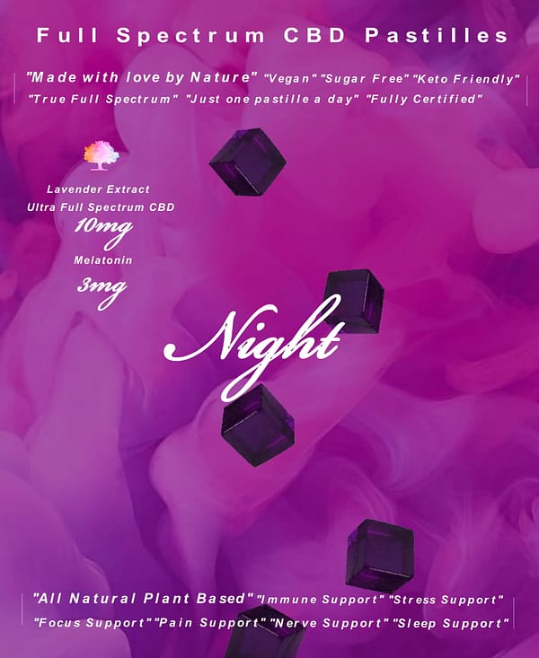 Ultra CBD Pastilles night