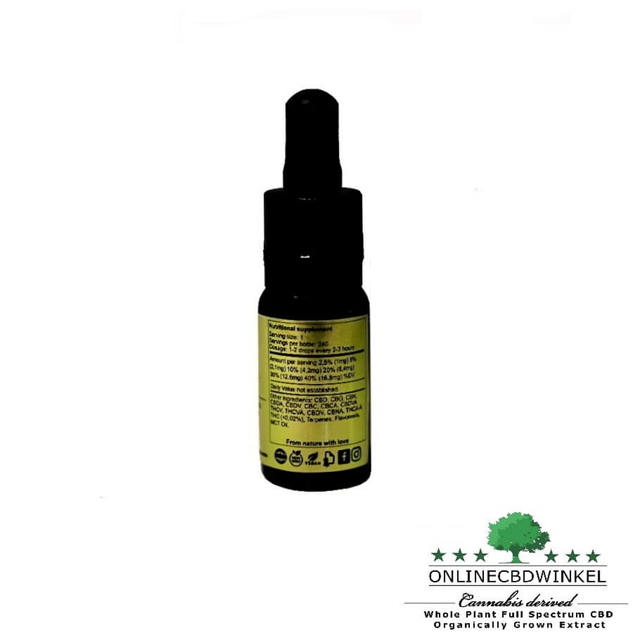 CBD Olie Full Spectrum (Uitverkoop ivm nieuwe Ultra lijn CBD olie) - Afbeelding 2